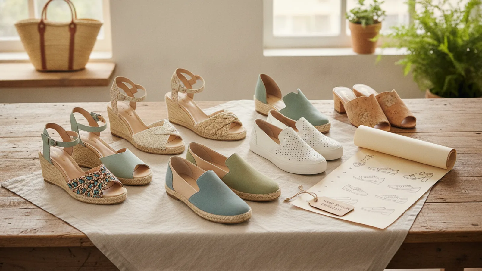 A Shoe Wardrobe That Works Across A Warm Season Checklist For First Time Readers cover image