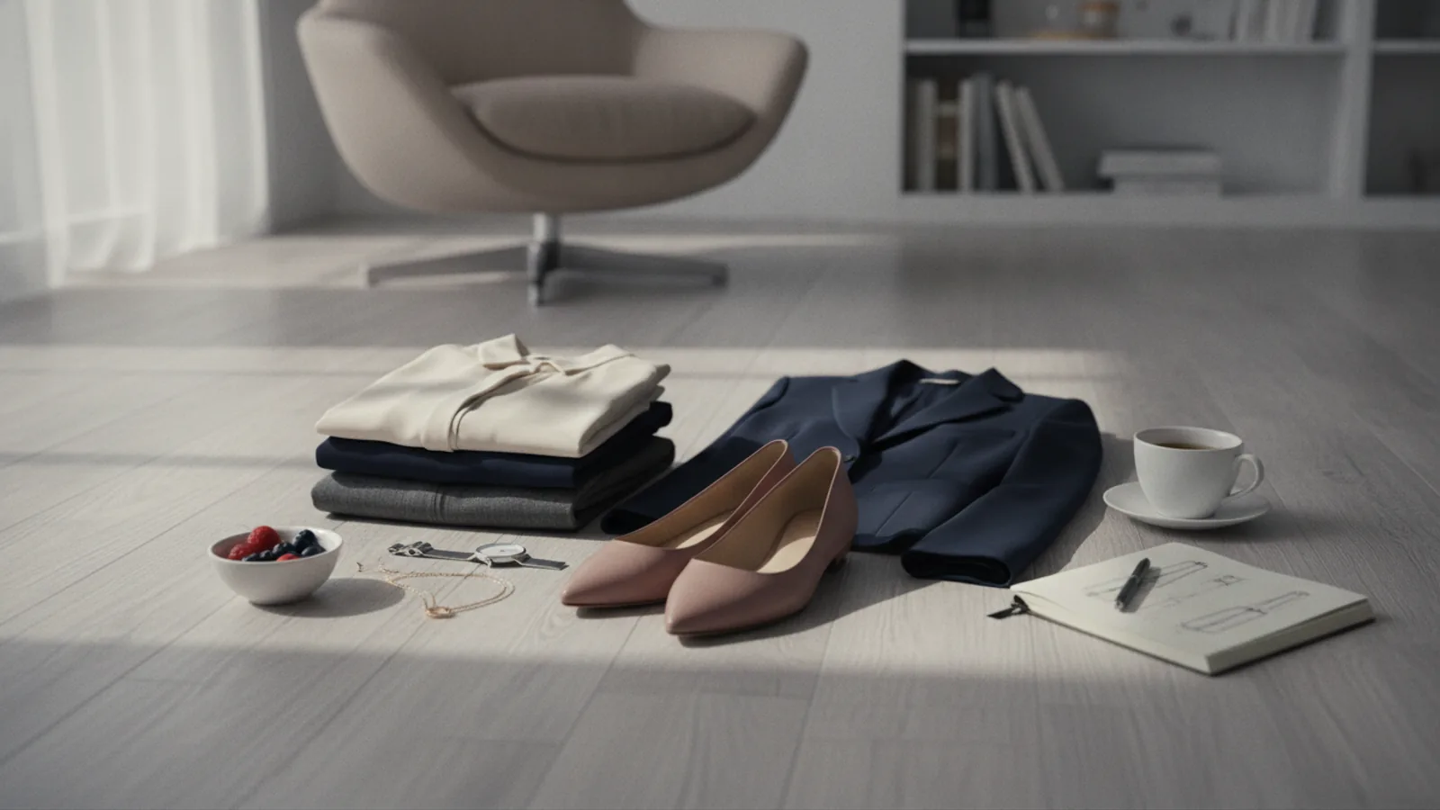 How To Plan An Easy Workwear Outfit Around Comfortable Flats cover image
