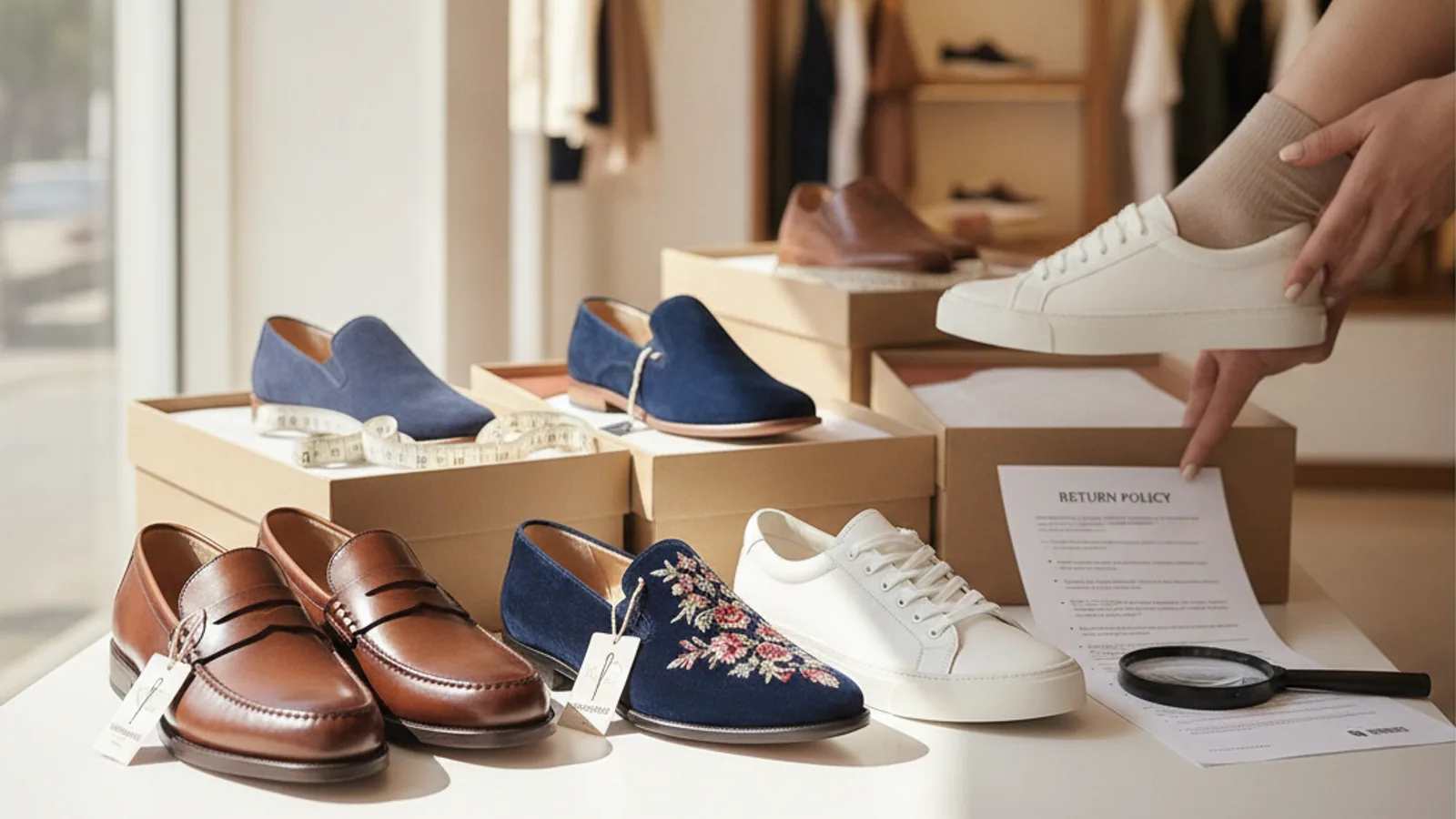 What To Check Before Checking A Shoe Sale For Fit And Return Terms cover image